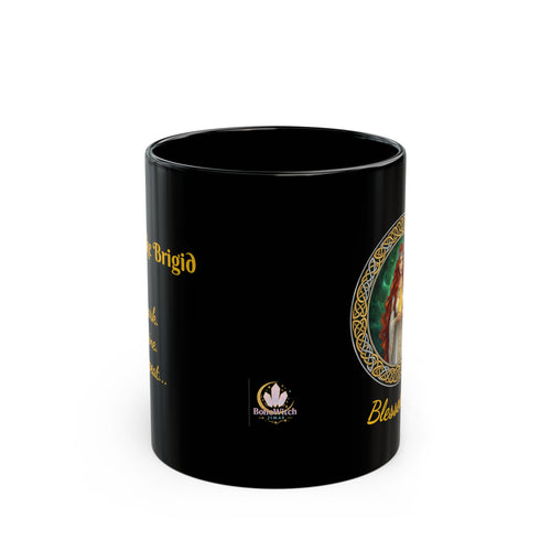 Brigid Blessing Tea Cup — Celebrate Imbolc, Spark Shine Repeat