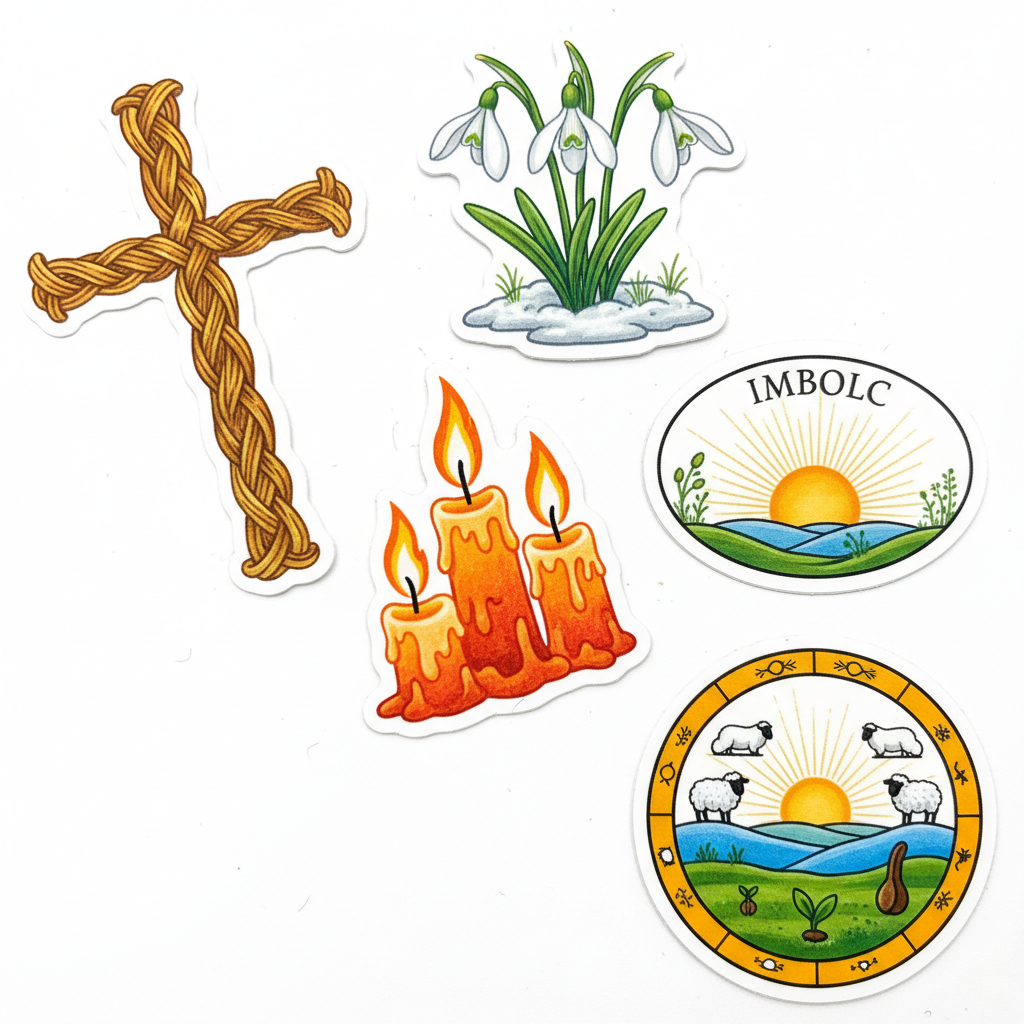 Imbolc Sticker Details